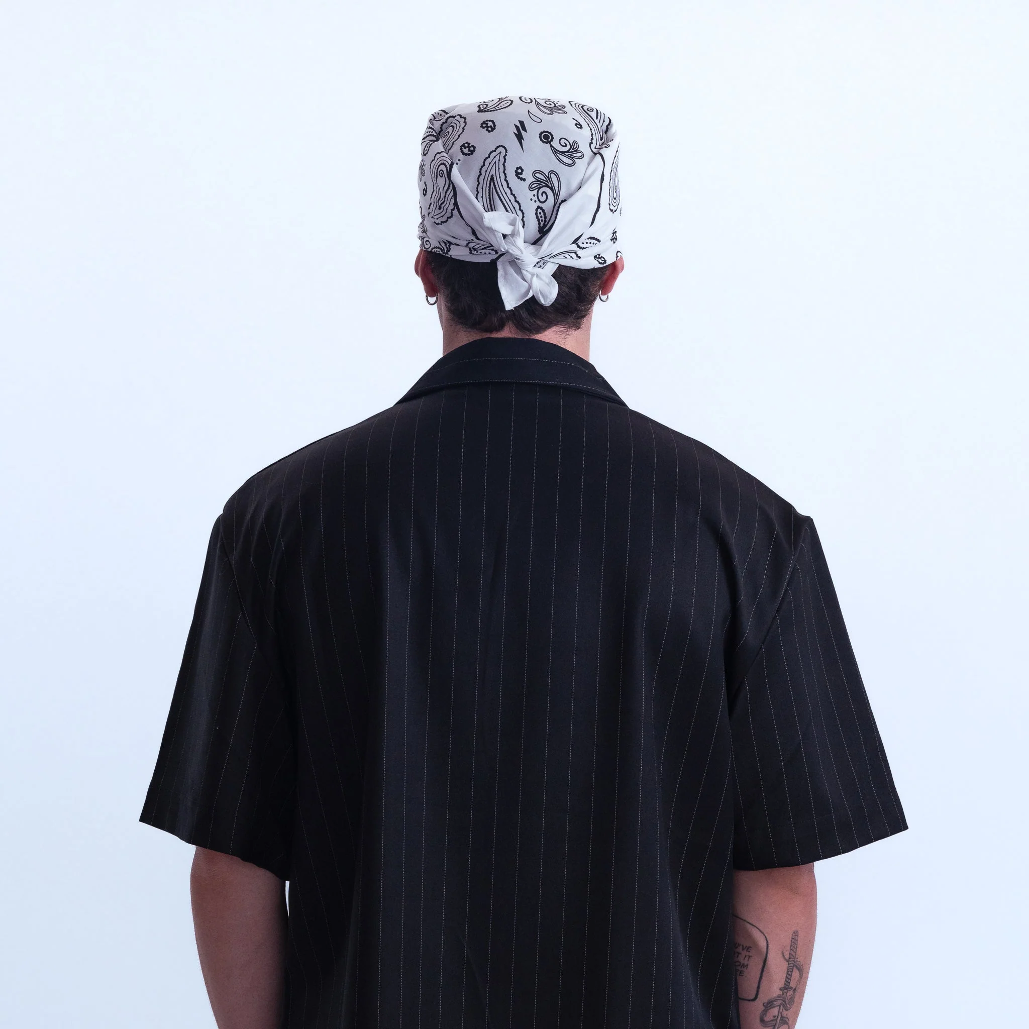Bandana Heritage - White & Black - Image 4
