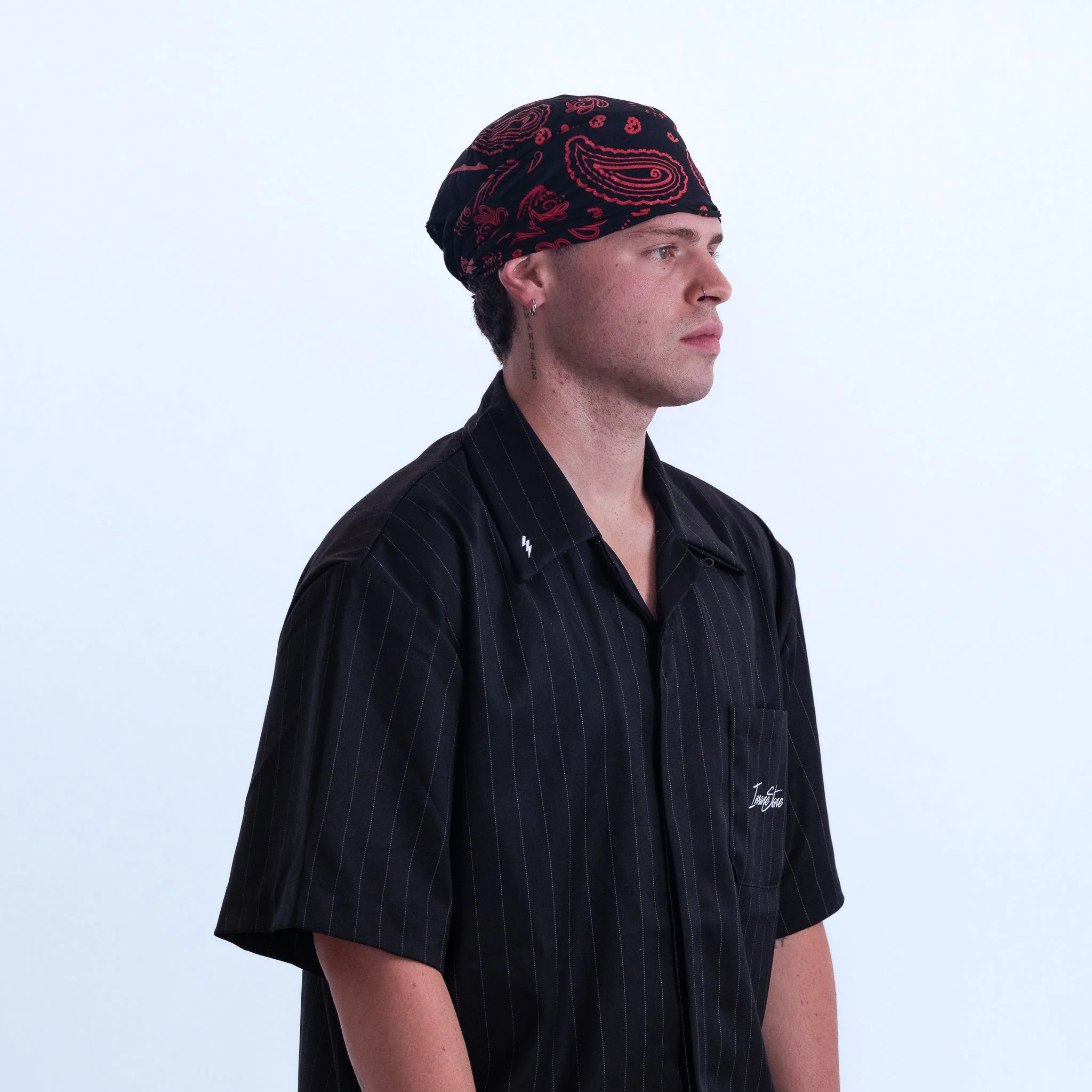 Bandana Heritage - Black & Red - Image 3