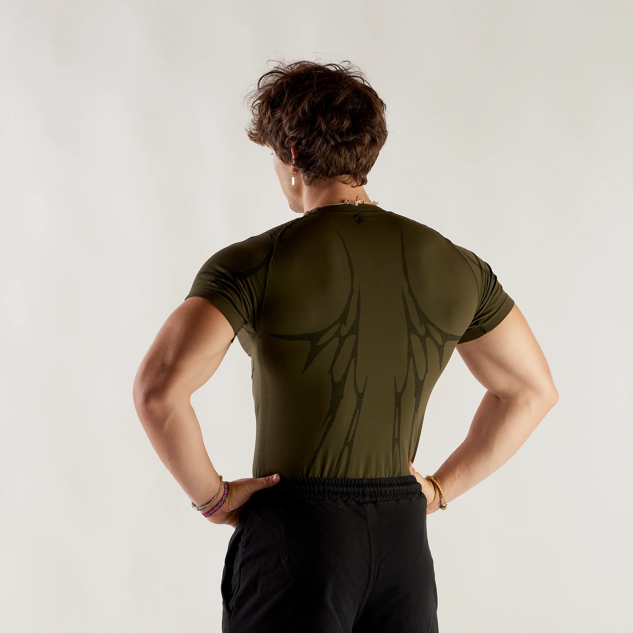 Compression Knight Carbon - Green - Image 3