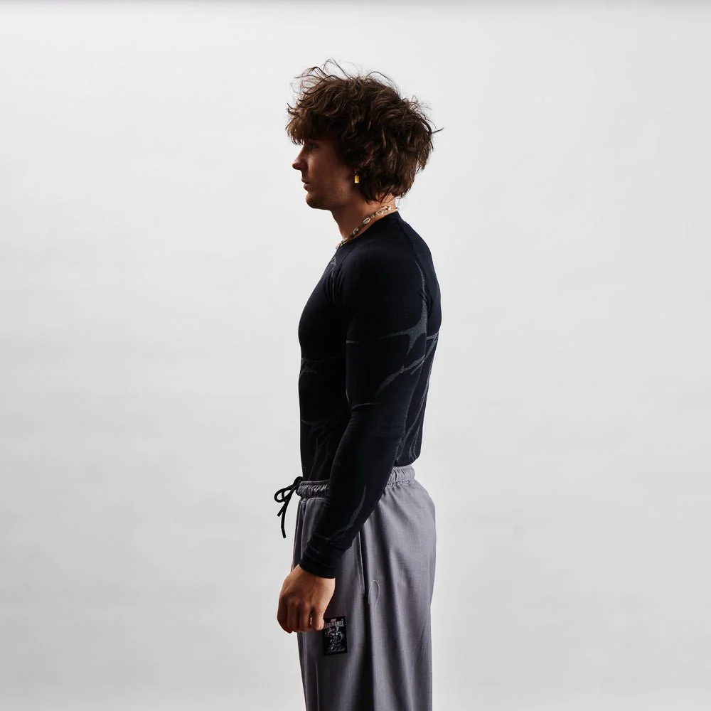 Compression Knight Carbon LS - Black - Image 6