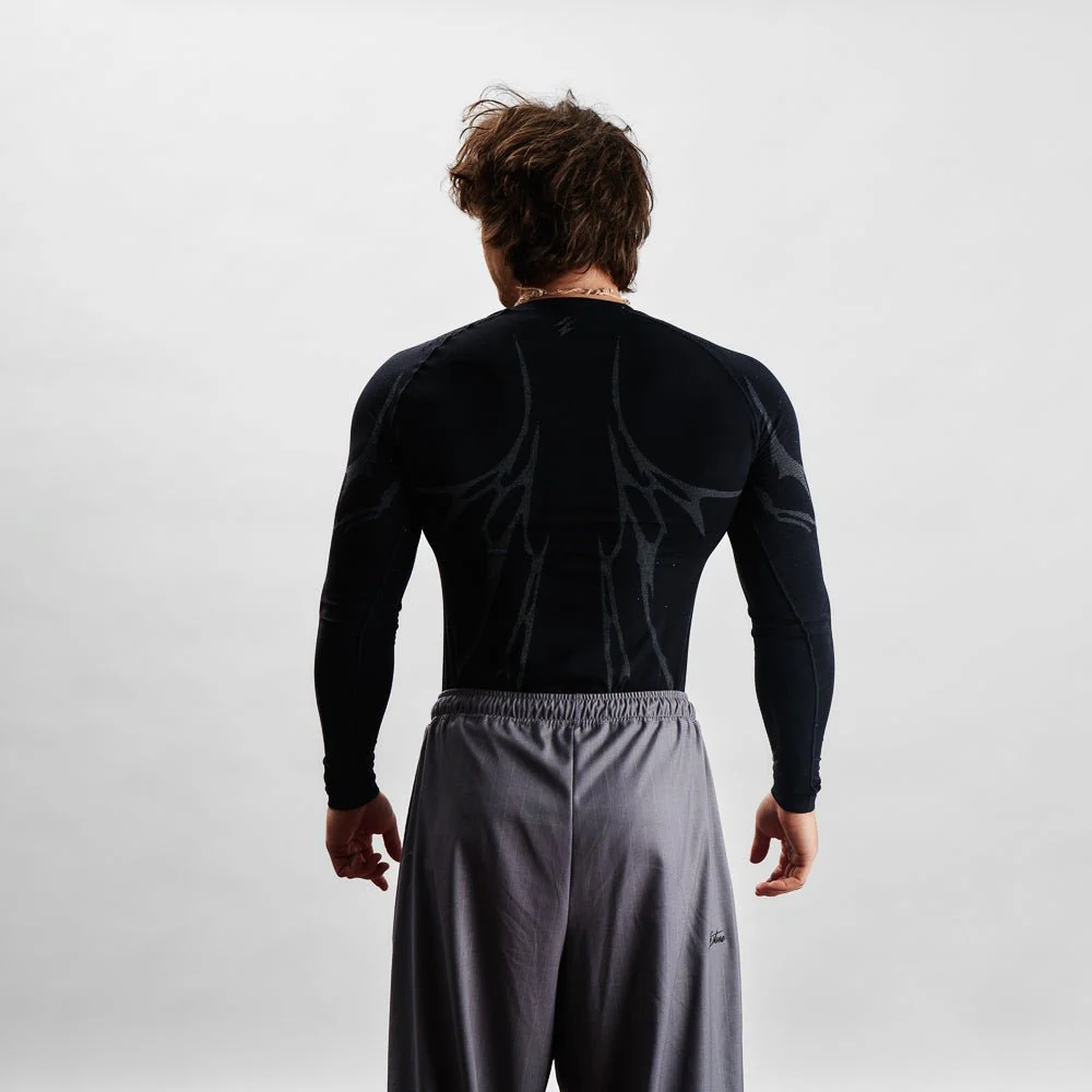 Compression Knight Carbon LS - Black - Image 7