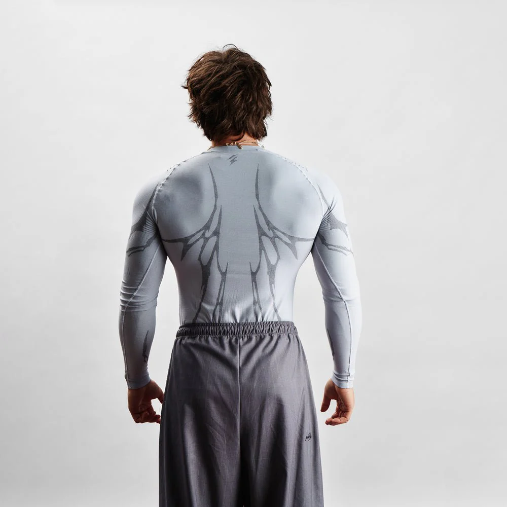 Compression Knight Carbon LS - White - Image 3