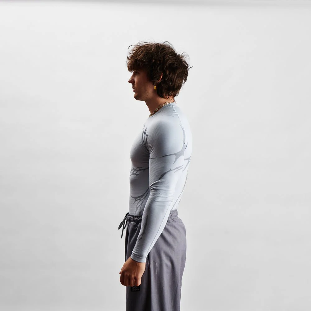 Compression Knight Carbon LS - White - Image 4