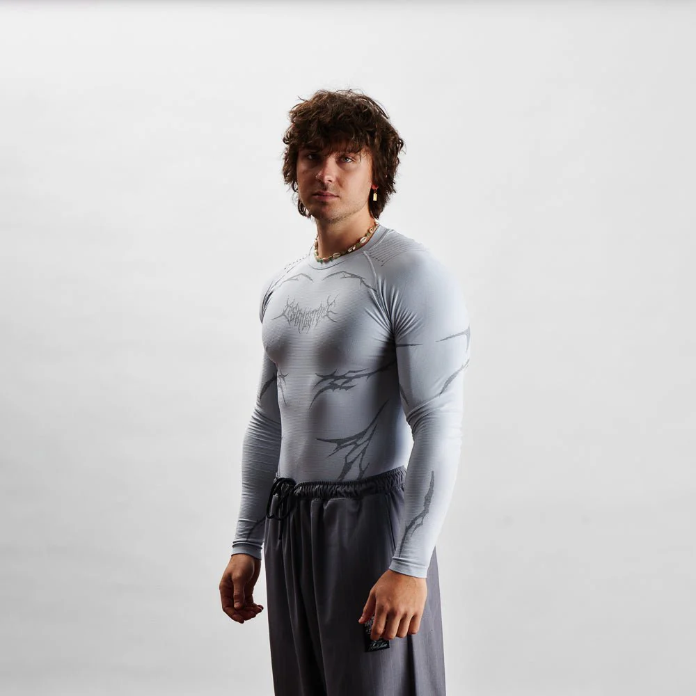 Compression Knight Carbon LS - White - Image 5