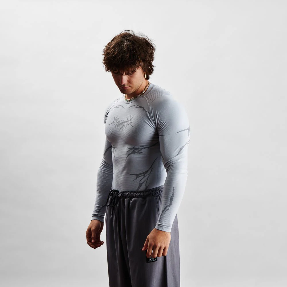 Compression Knight Carbon LS - White - Image 6