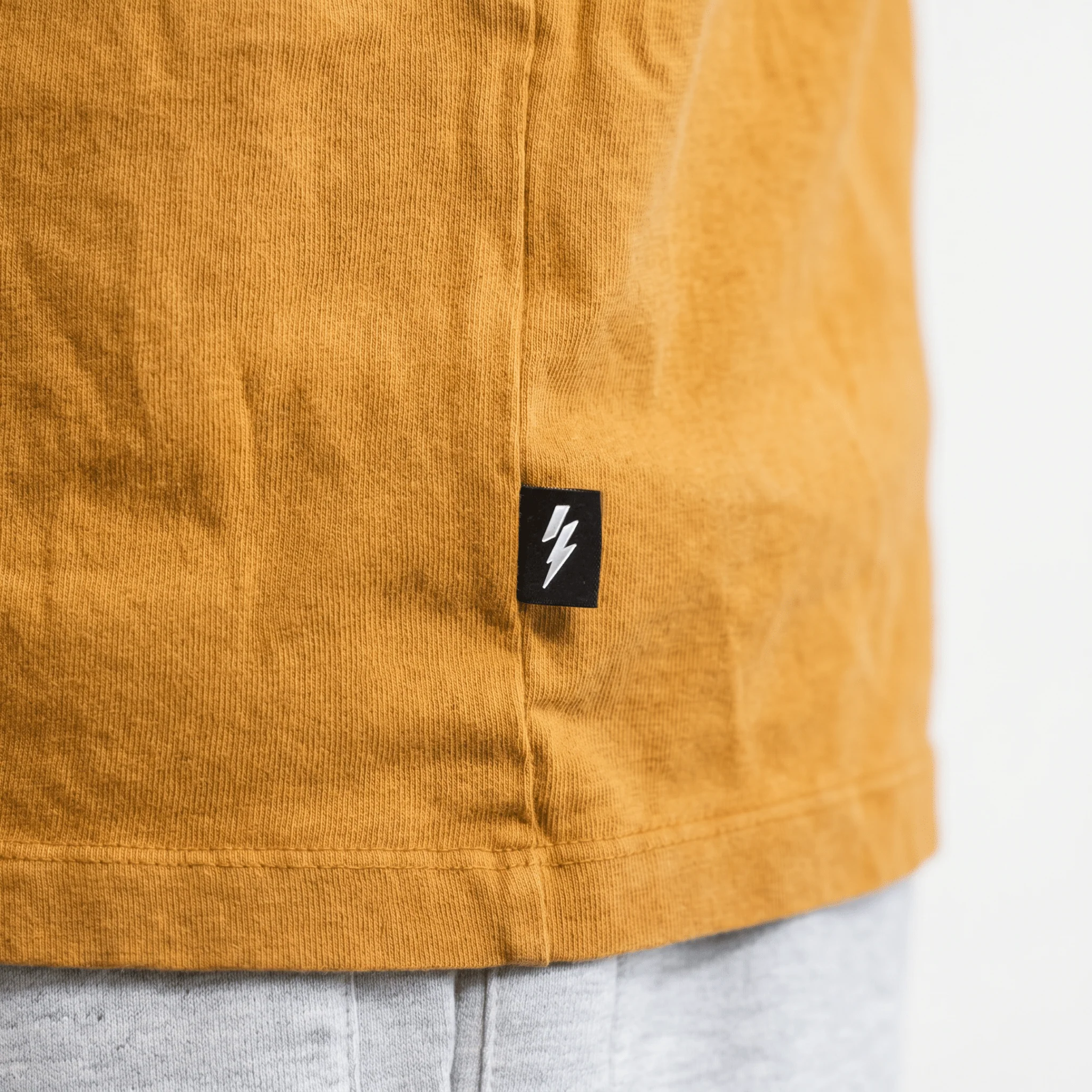 Crucifix Tee - Stone Ochre - Image 4