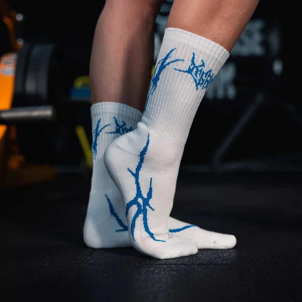 Dark Flame Socks Blu - Image 3