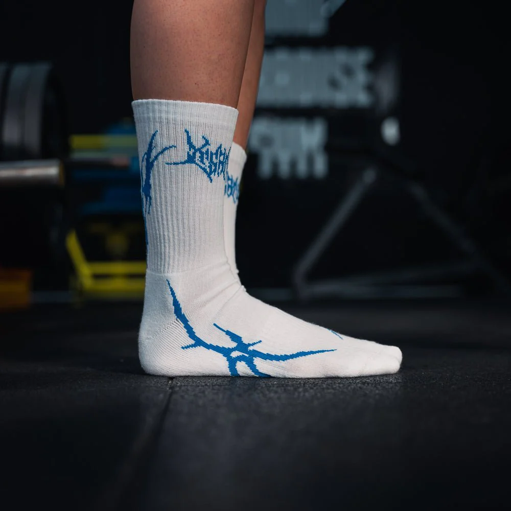 Dark Flame Socks Blu - Image 4