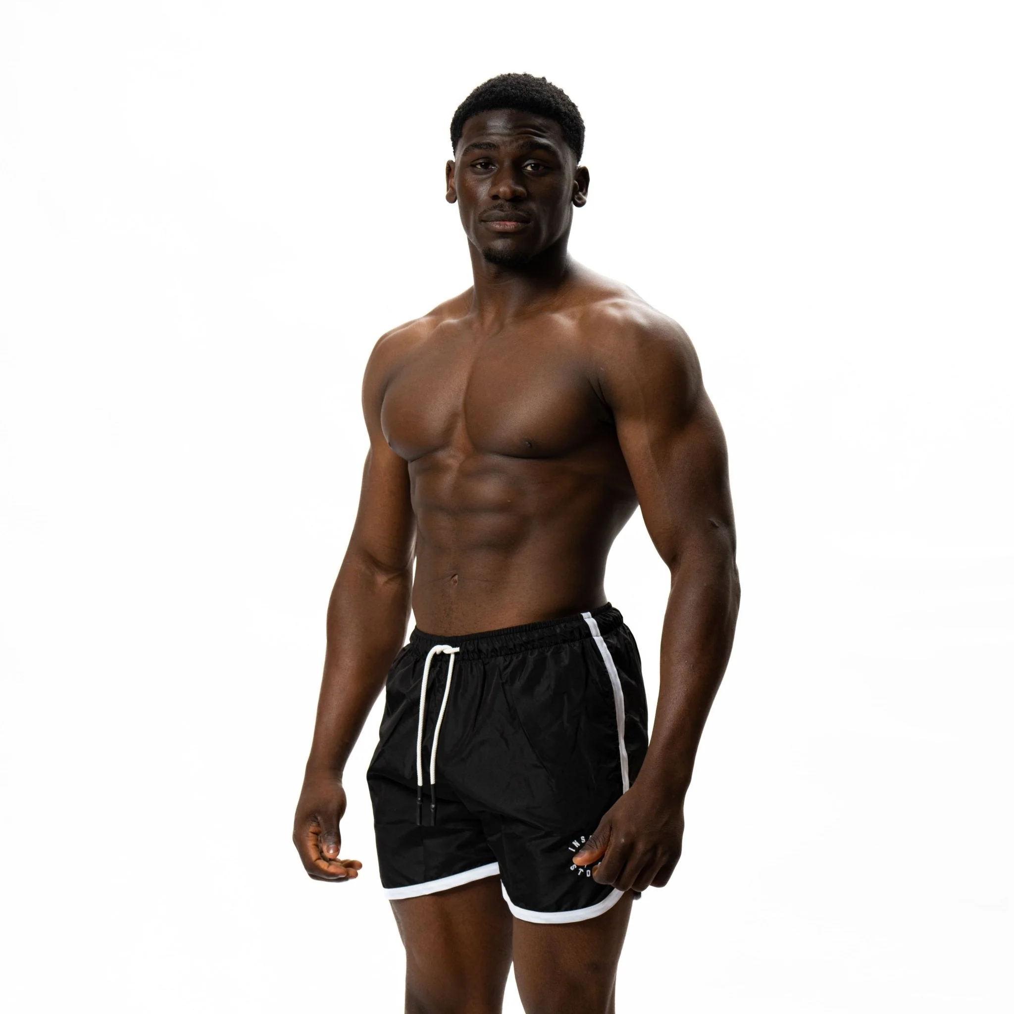 Gym & Swim Shorts Black - Image 2