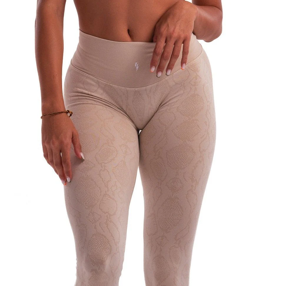 Leggings Snake Boa - Sand - Image 4