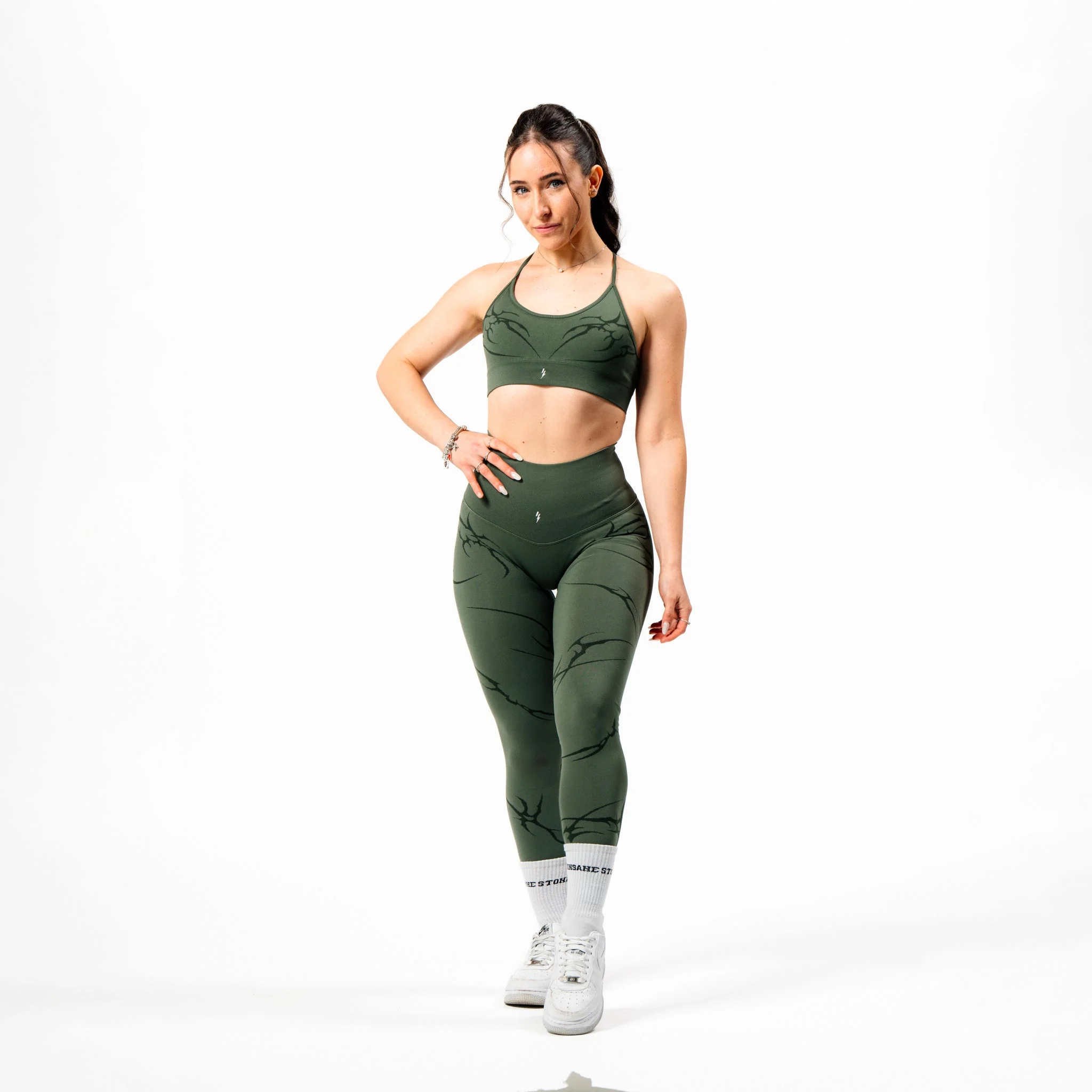 Leggings DarkFall Military Green - ReInsane - Image 2