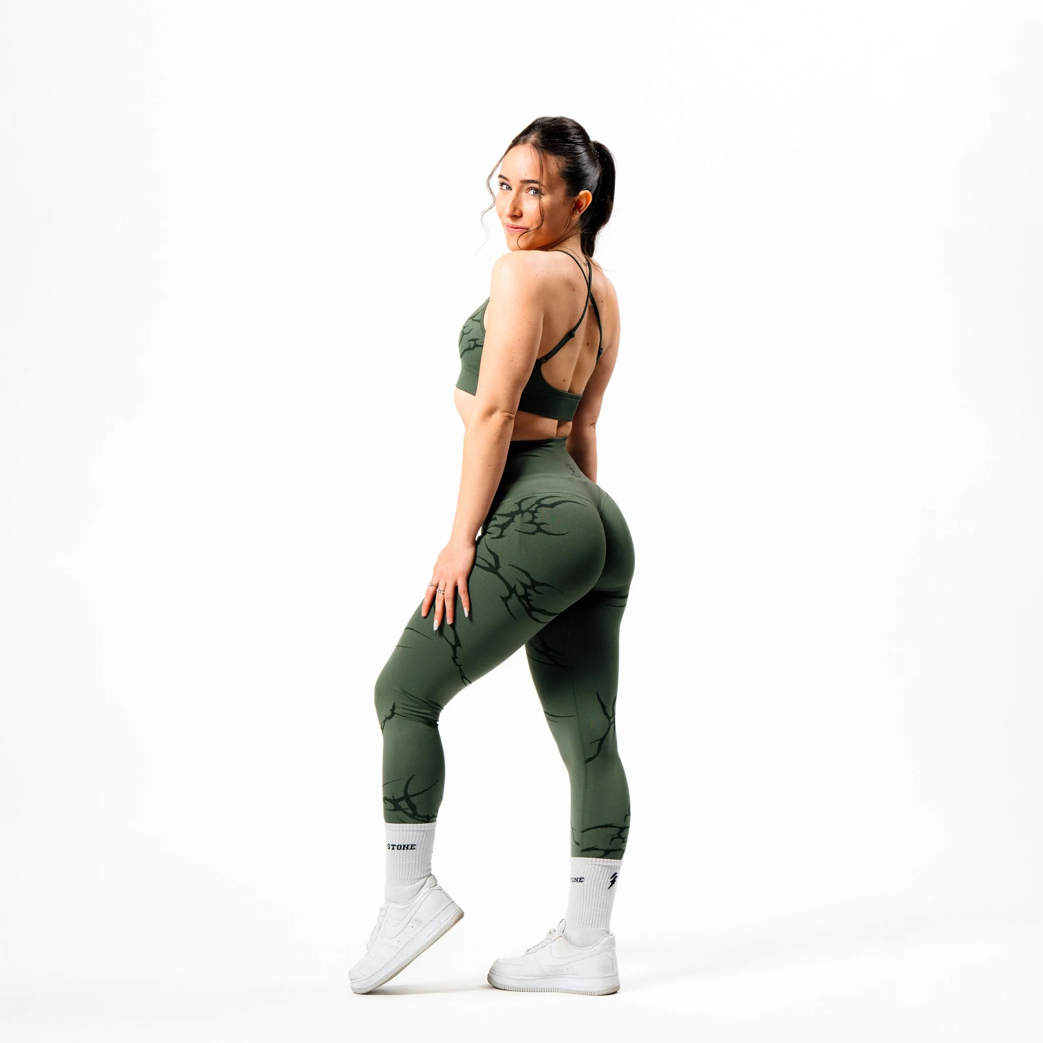 Leggings DarkFall Military Green - ReInsane - Image 3