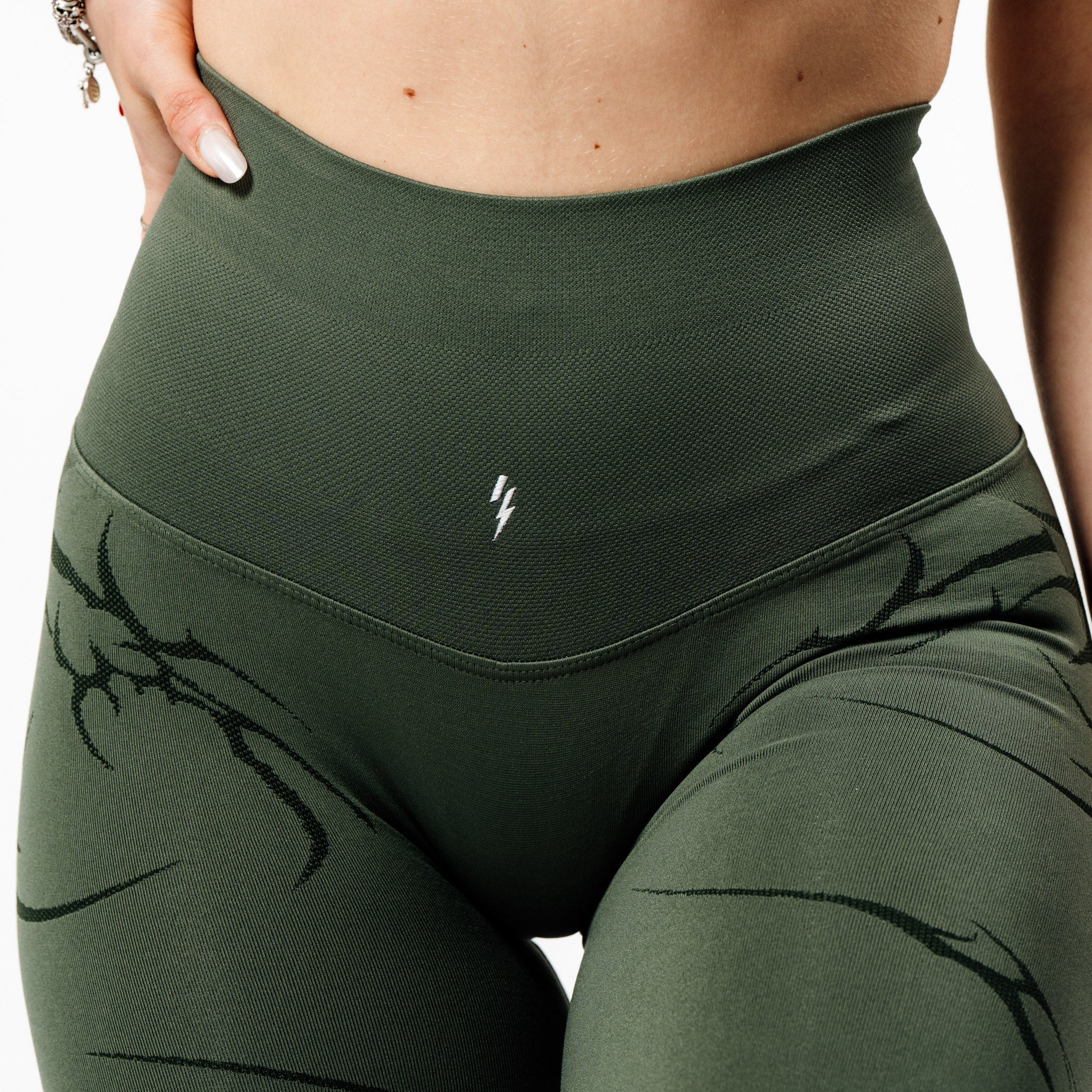Leggings DarkFall Military Green - ReInsane - Image 5
