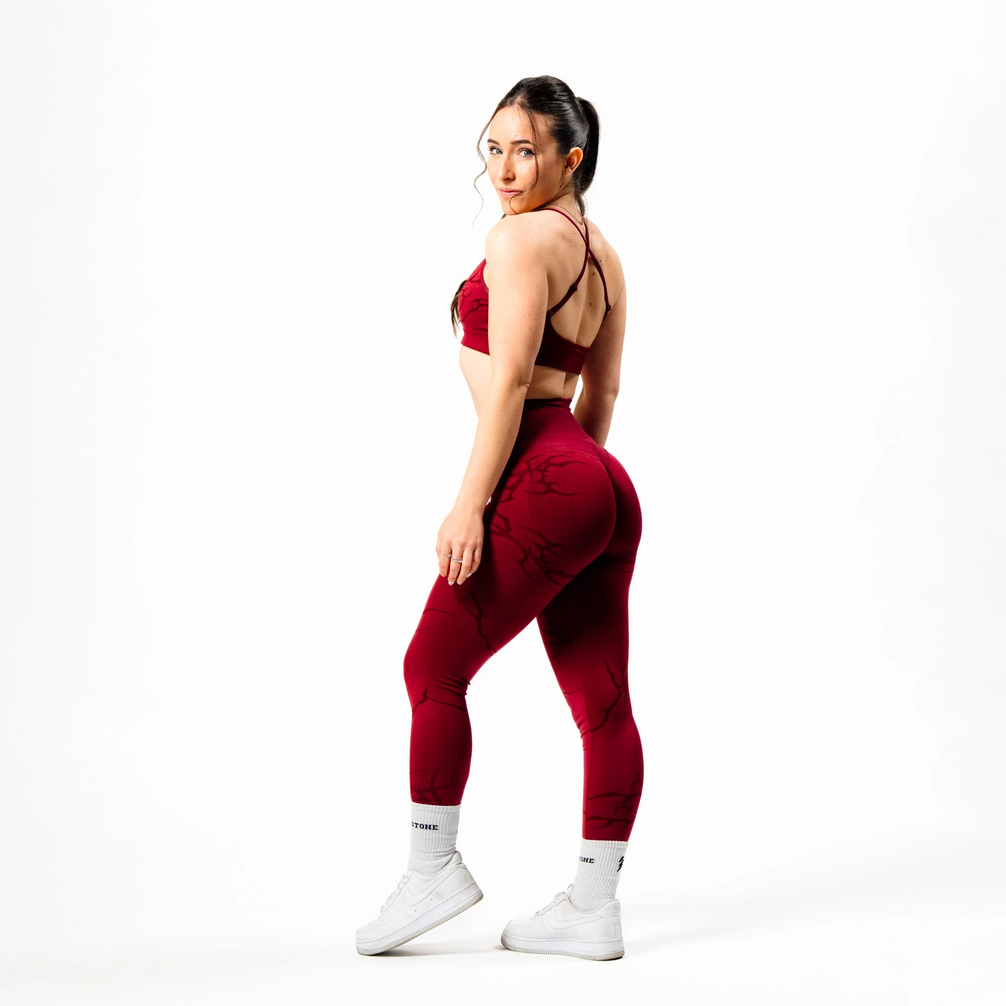 Leggings DarkFall Tibetan Red - ReInsane - Image 2