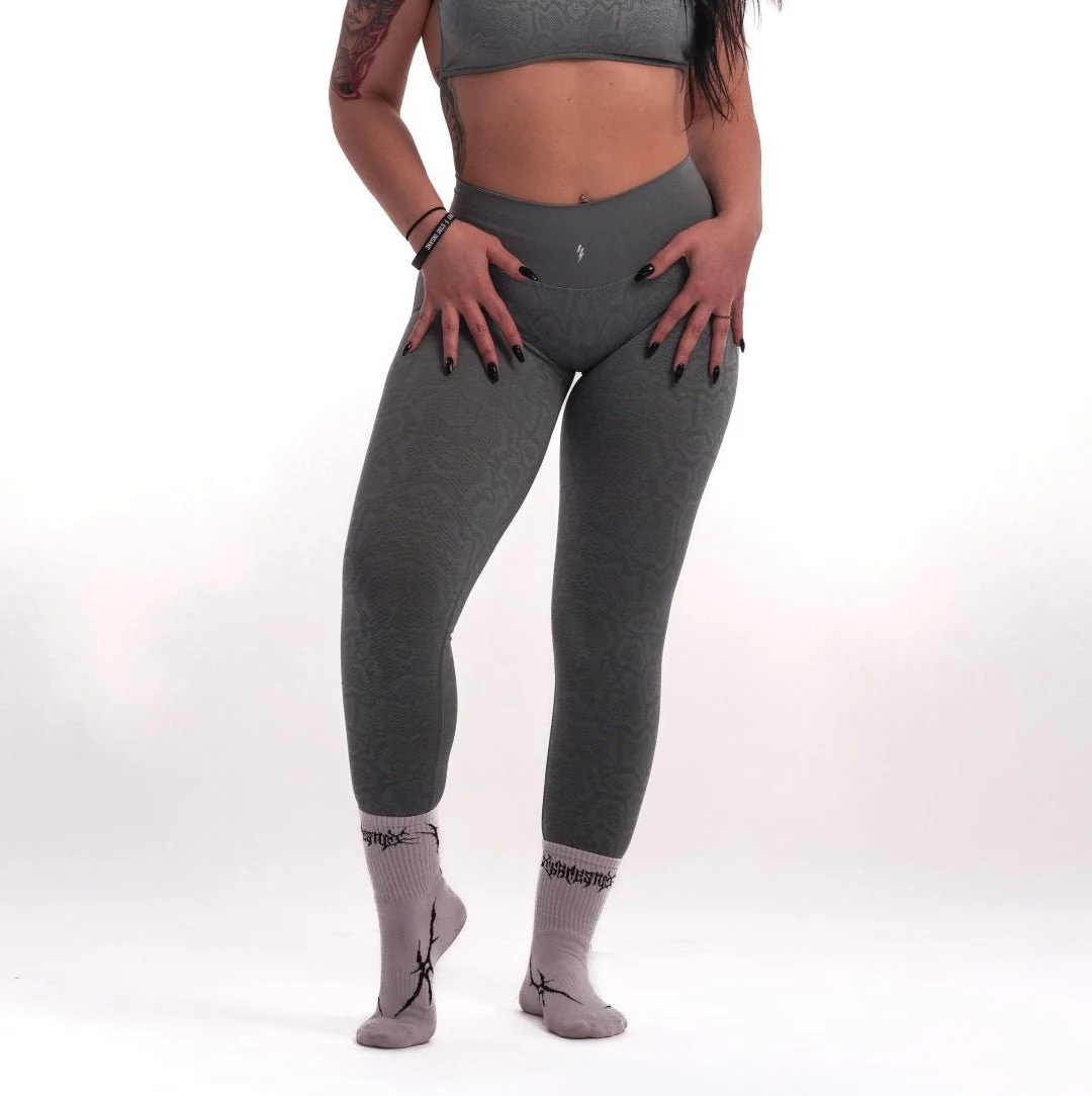 Leggings Snake Phyton - Green