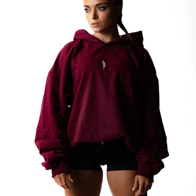 Oversize Hoodie Darksome Ed. Bordeaux - Image 4
