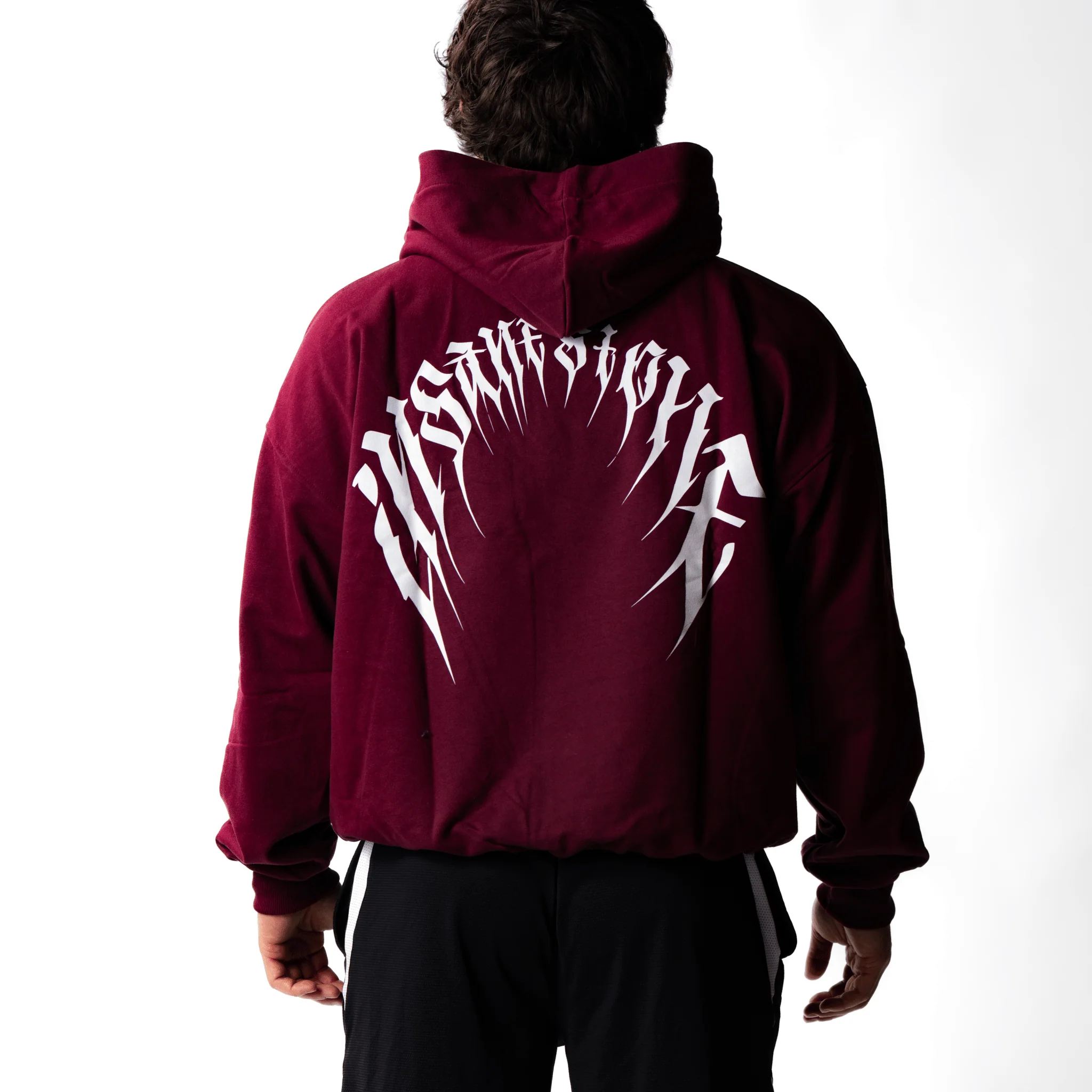 Oversize Hoodie Darksome Ed. Bordeaux - Image 5