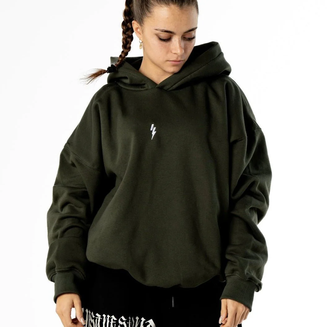 Oversize Hoodie Darksome Ed. Military Green - Image 4