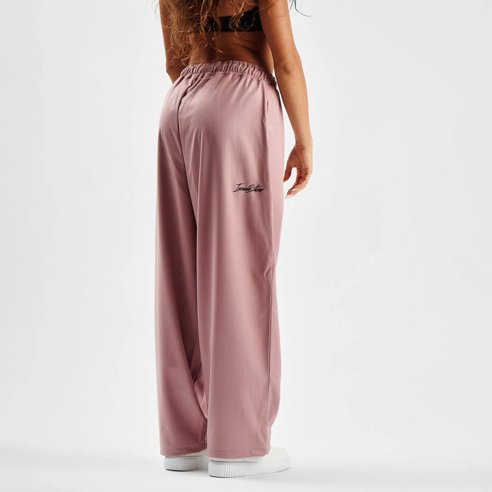 Pants MAMMAMIA - Pinstripe Old Pink - Image 3