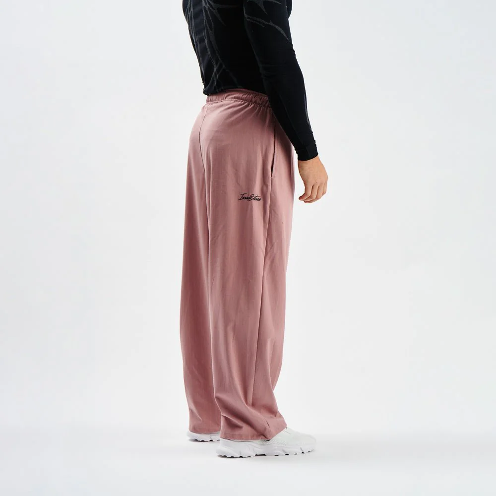 Pants MAMMAMIA - Pinstripe Old Pink - Image 5