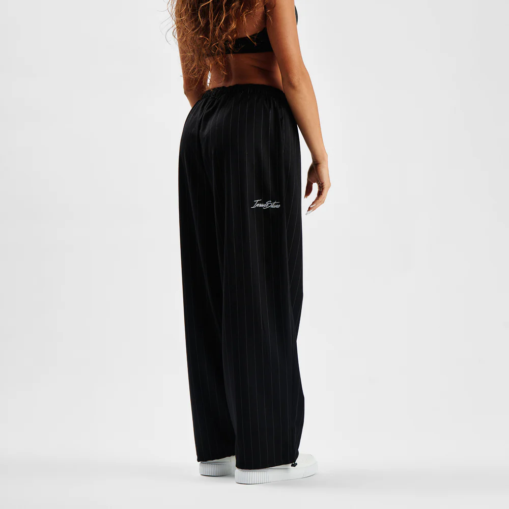 Pants MAMMAMIA - Pinstripe Black - Image 5