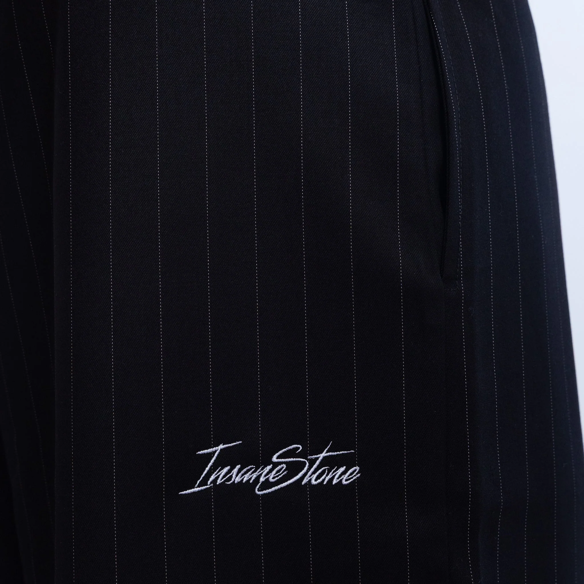 Shorts MAMMAMIA - Pinstripe Black - Image 6