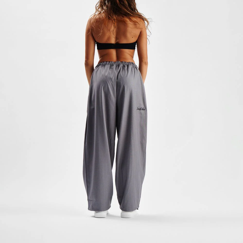 Pants MAMMAMIA - Pinstripe Gray - Image 3