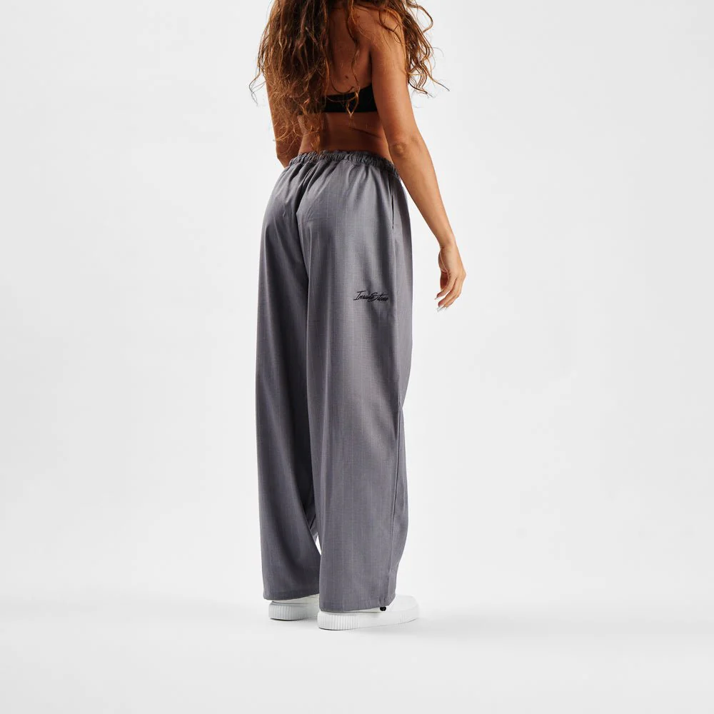 Pants MAMMAMIA - Pinstripe Gray - Image 4