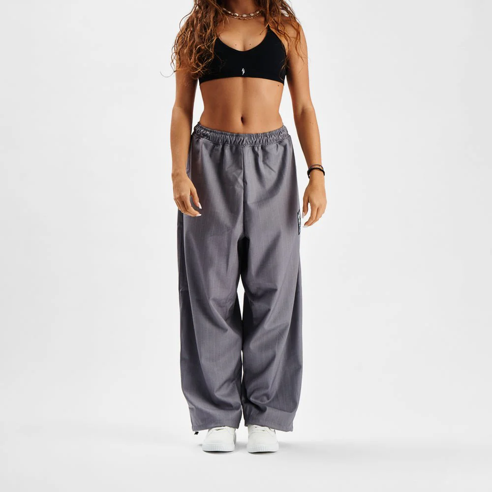 Pants MAMMAMIA - Pinstripe Gray - Image 5