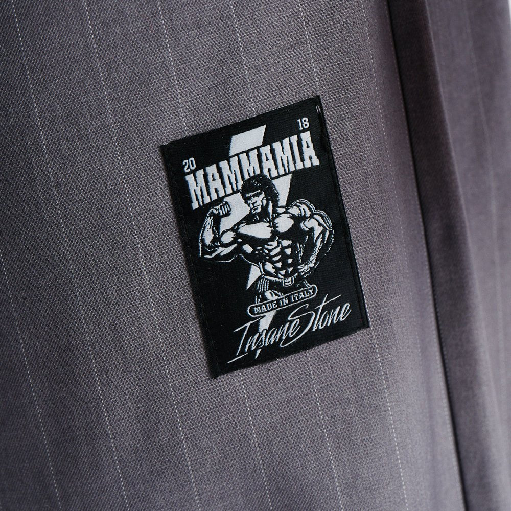 Pants MAMMAMIA - Pinstripe Gray - Image 6