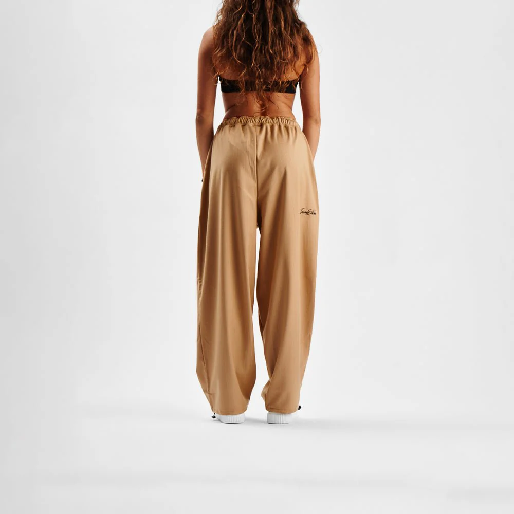 Pants MAMMAMIA - Pinstripe Beige - Image 2