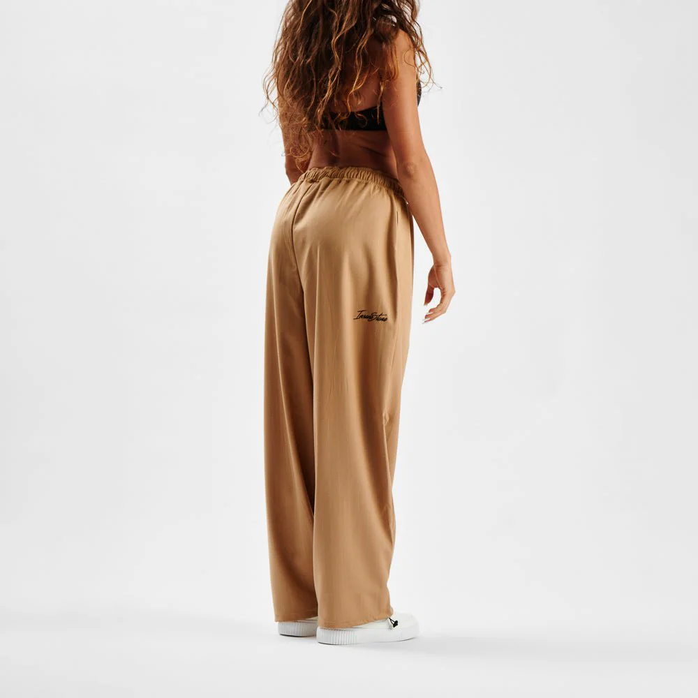 Pants MAMMAMIA - Pinstripe Beige - Image 3