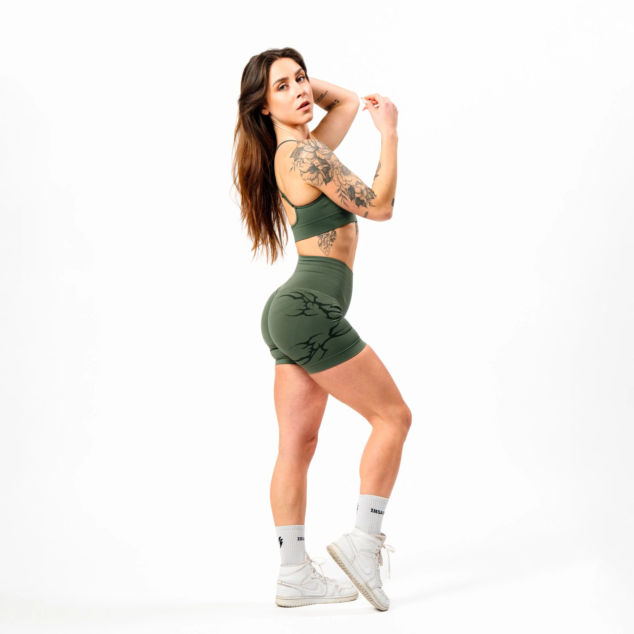 Shorts DarkFall Military Green - ReInsane - Image 5
