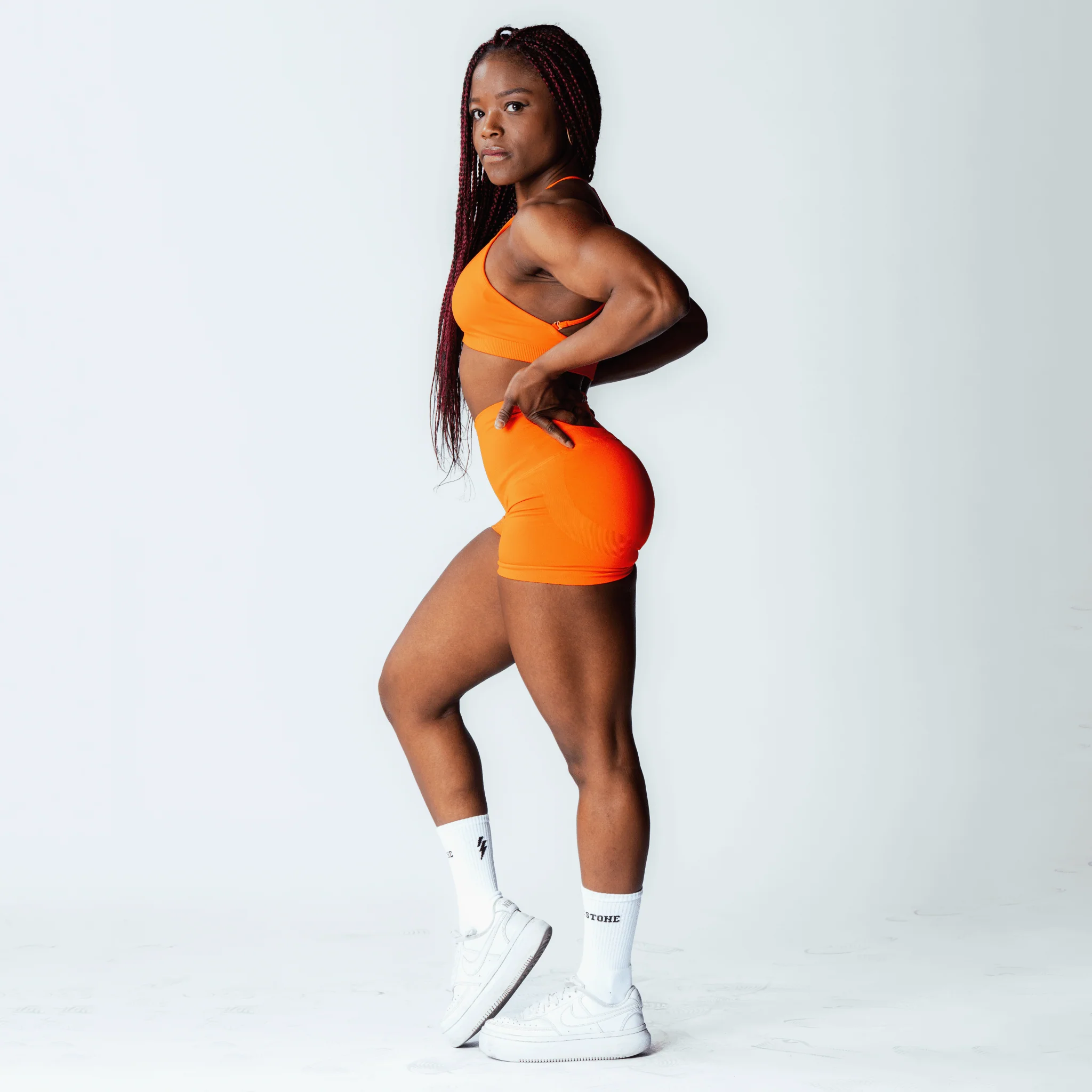 Shorts Orange Flame - ReInsane - Image 5