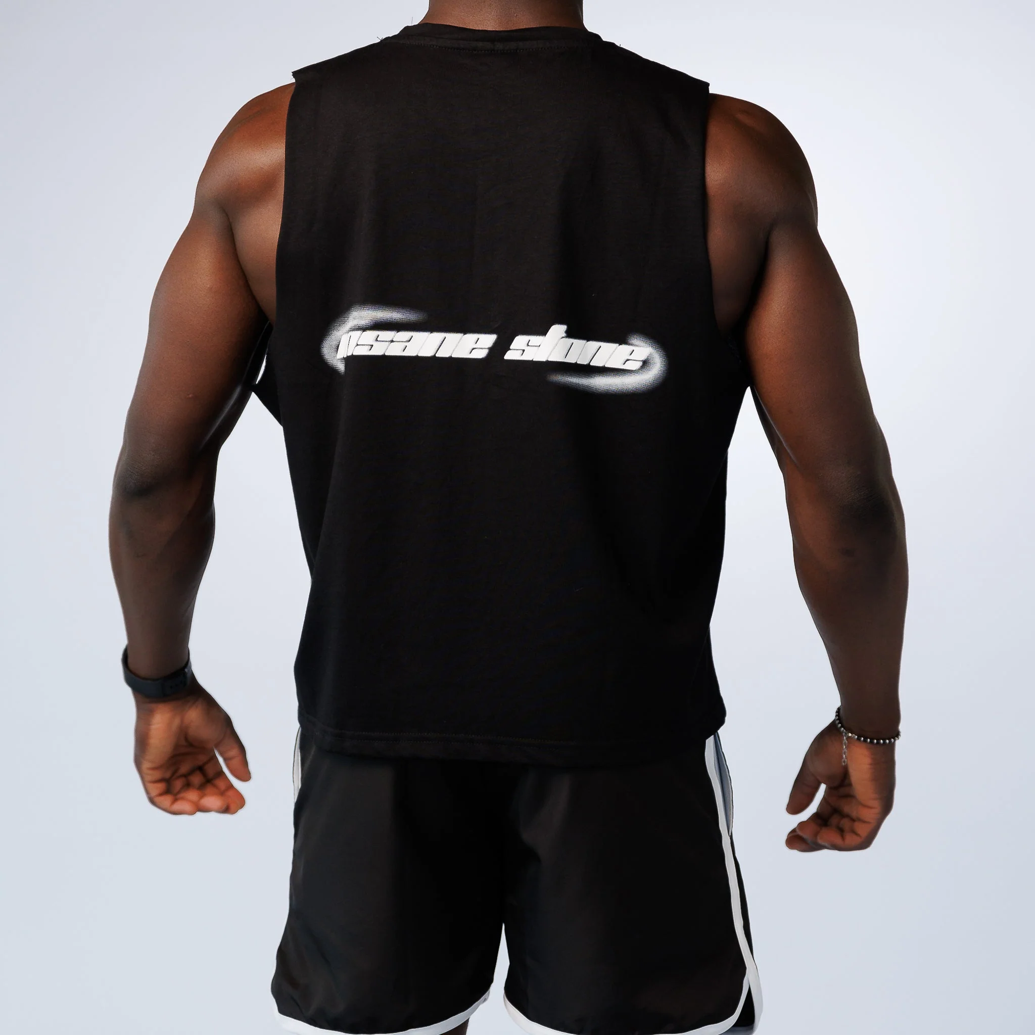 Canotta Crop-Oversize Black