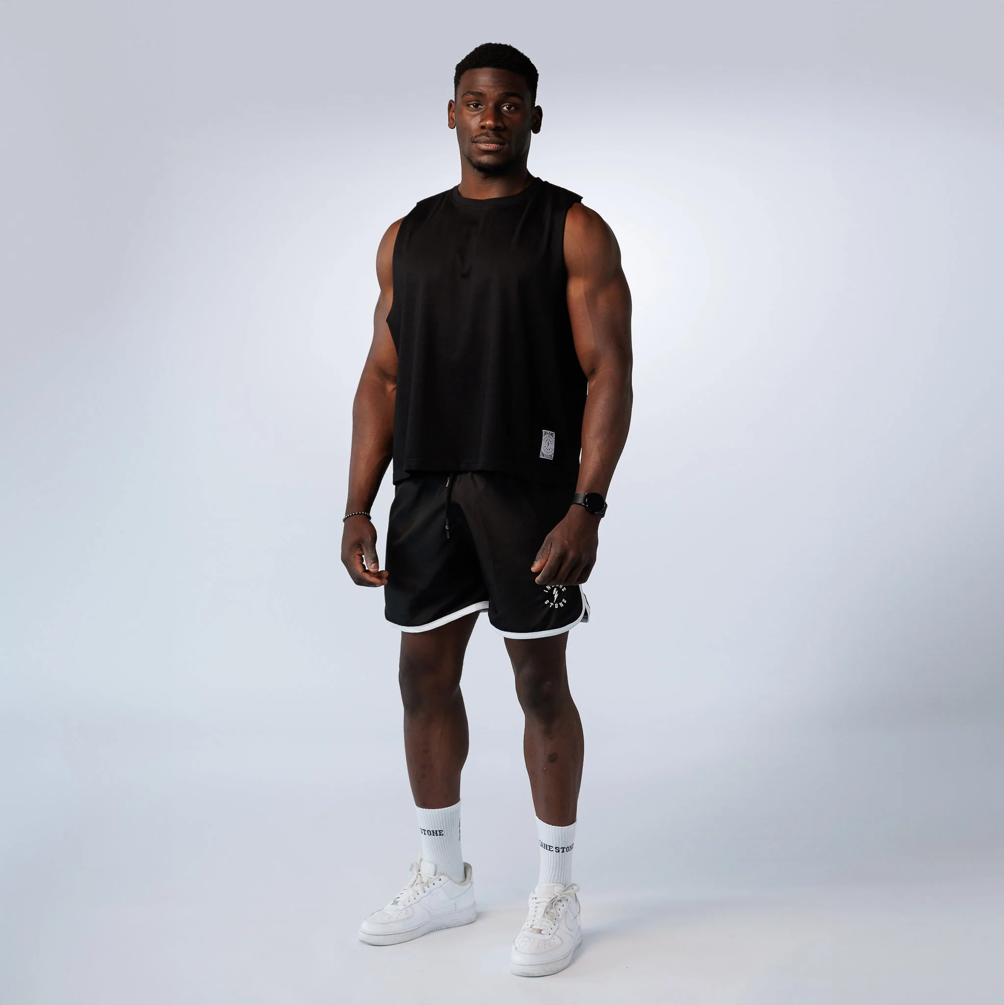 Canotta Crop-Oversize Black - Image 2