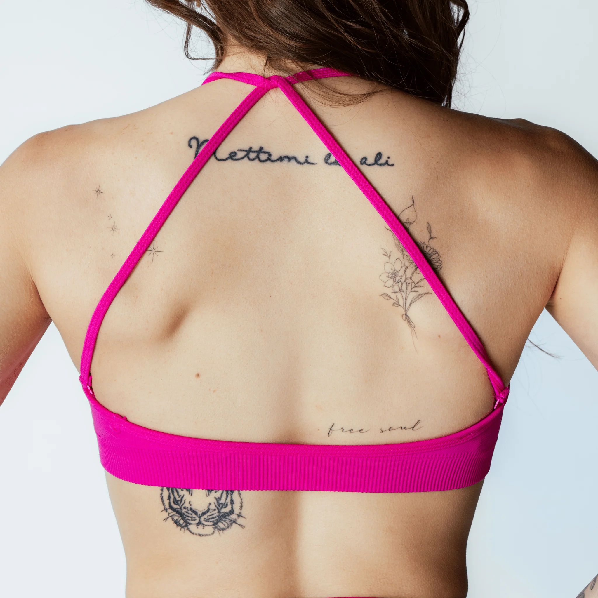 Sport Bra Pink Fedora - ReInsane - Image 3