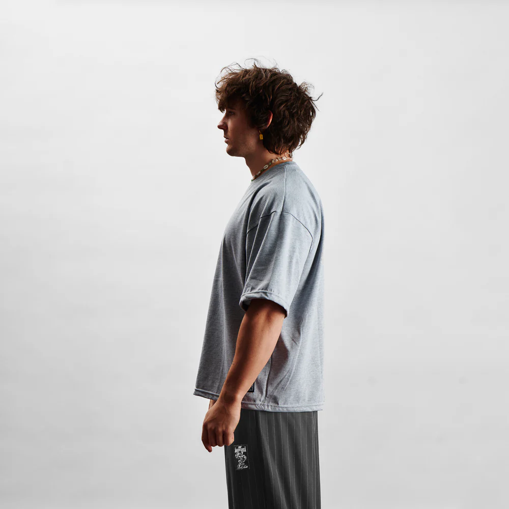 T-Shirt Oversize - PUMP COVER Gray - Image 4
