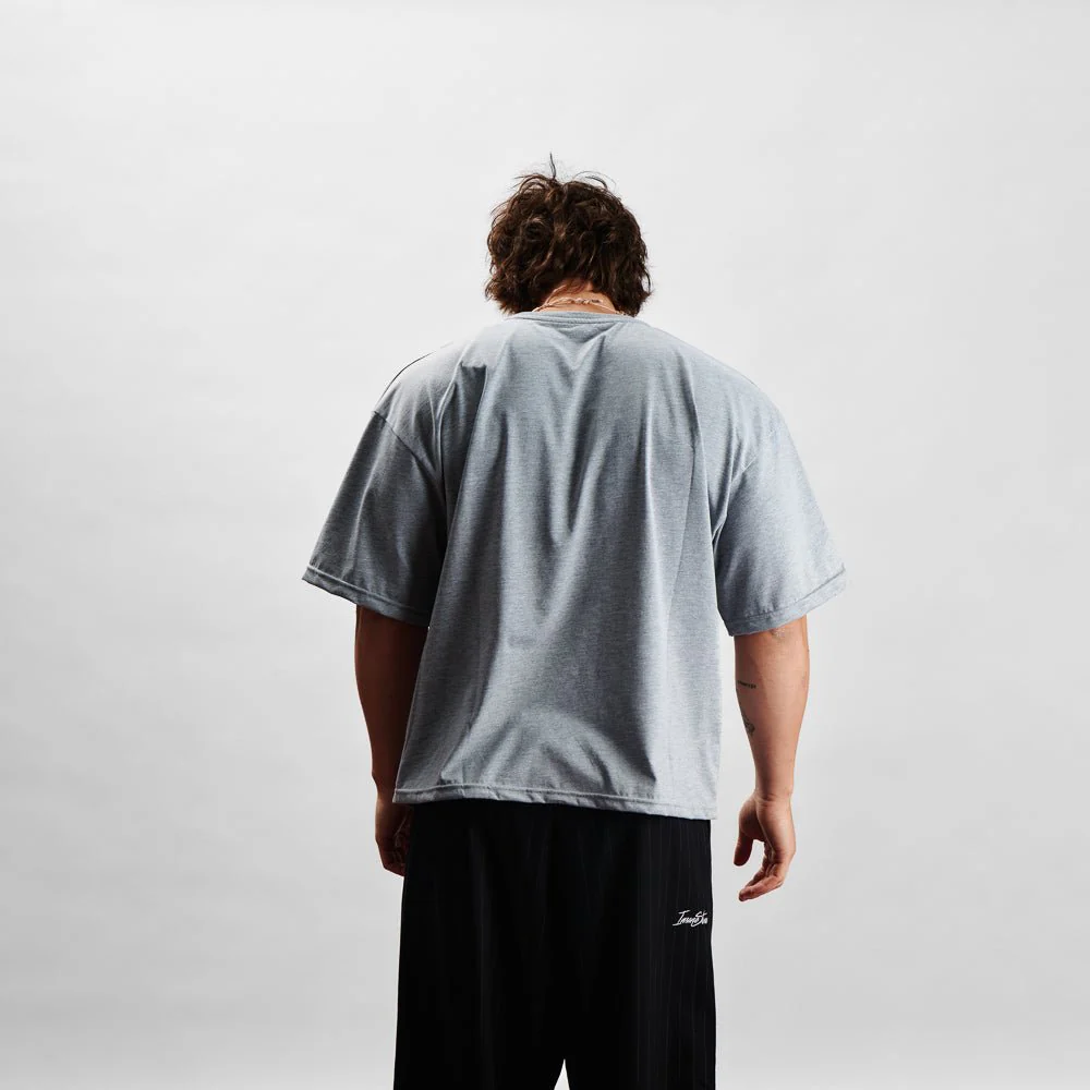 T-Shirt Oversize - PUMP COVER Gray - Image 5