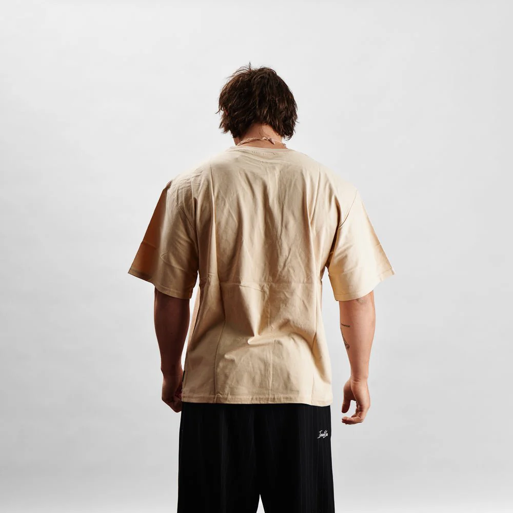 T-Shirt Oversize - PUMP COVER Avorio - Image 4