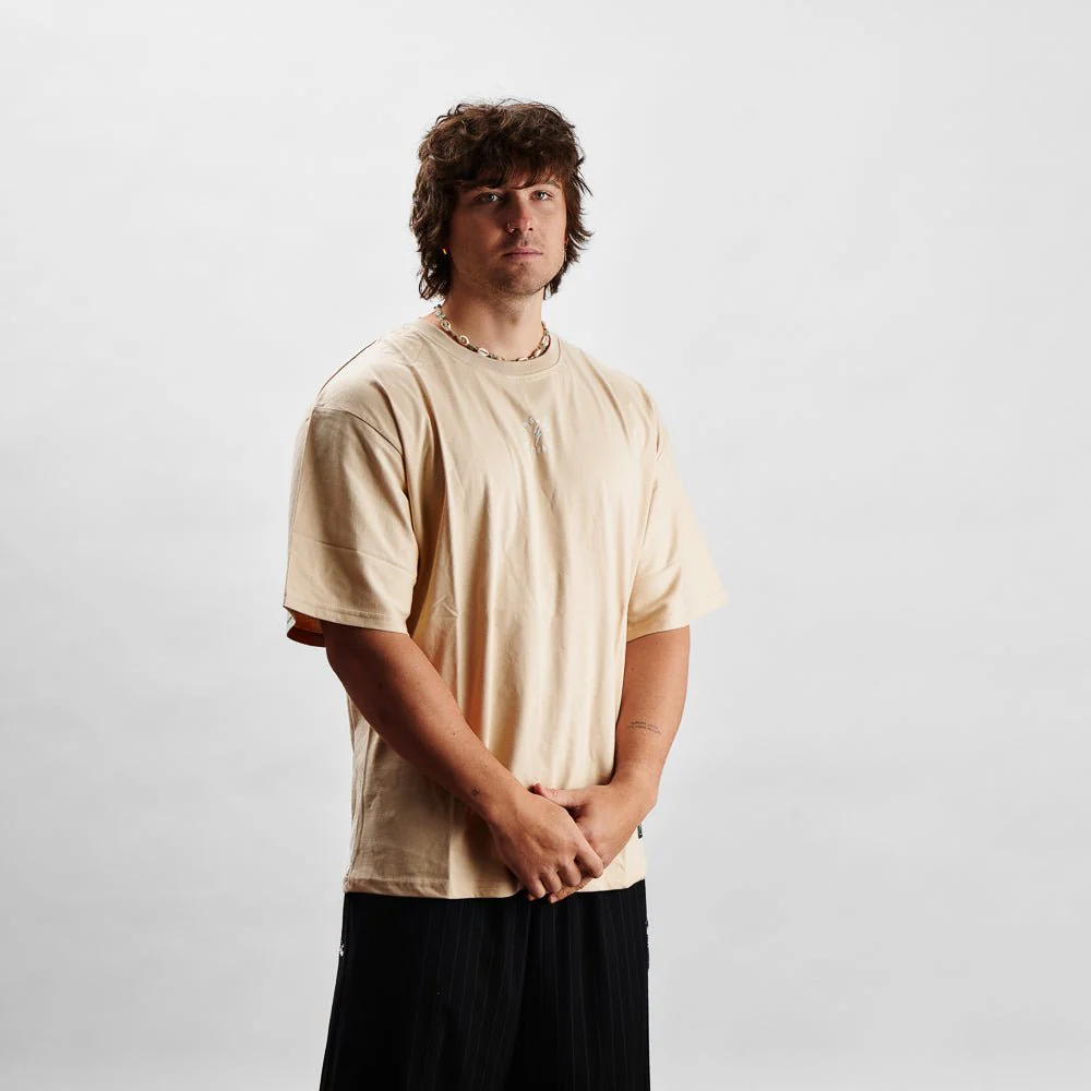 T-Shirt Oversize - PUMP COVER Avorio - Image 5