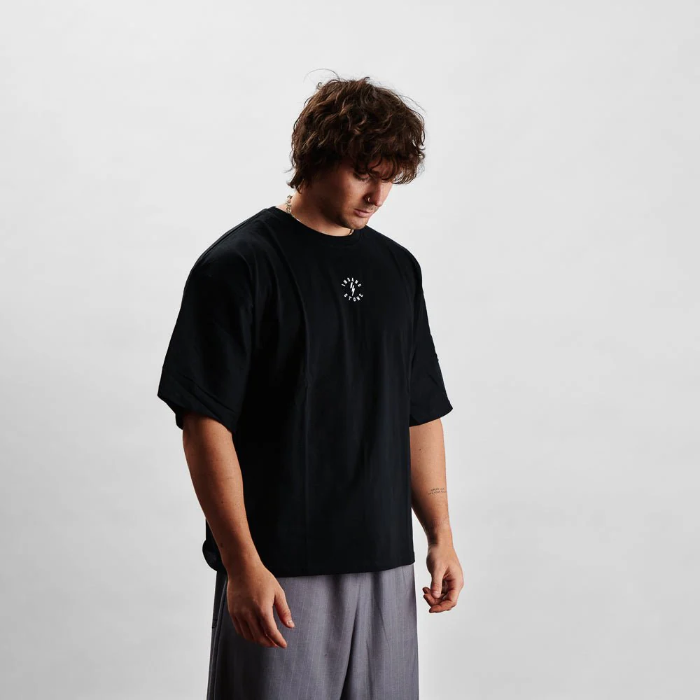 T-Shirt Oversize - PUMP COVER Black - Image 5