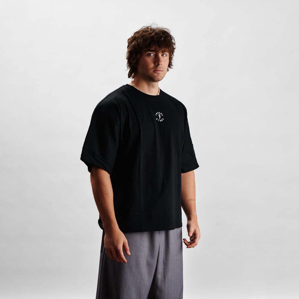 T-Shirt Oversize - PUMP COVER Black - Image 6
