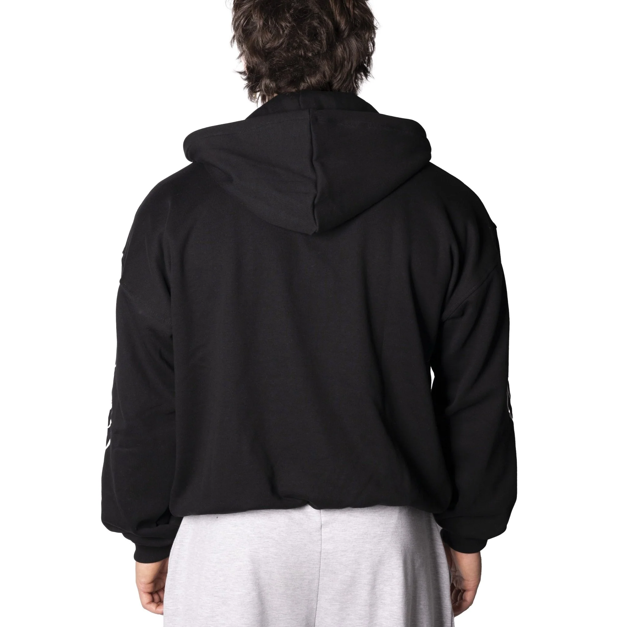 Tribal Strength Zip Hoodie Black - Image 4