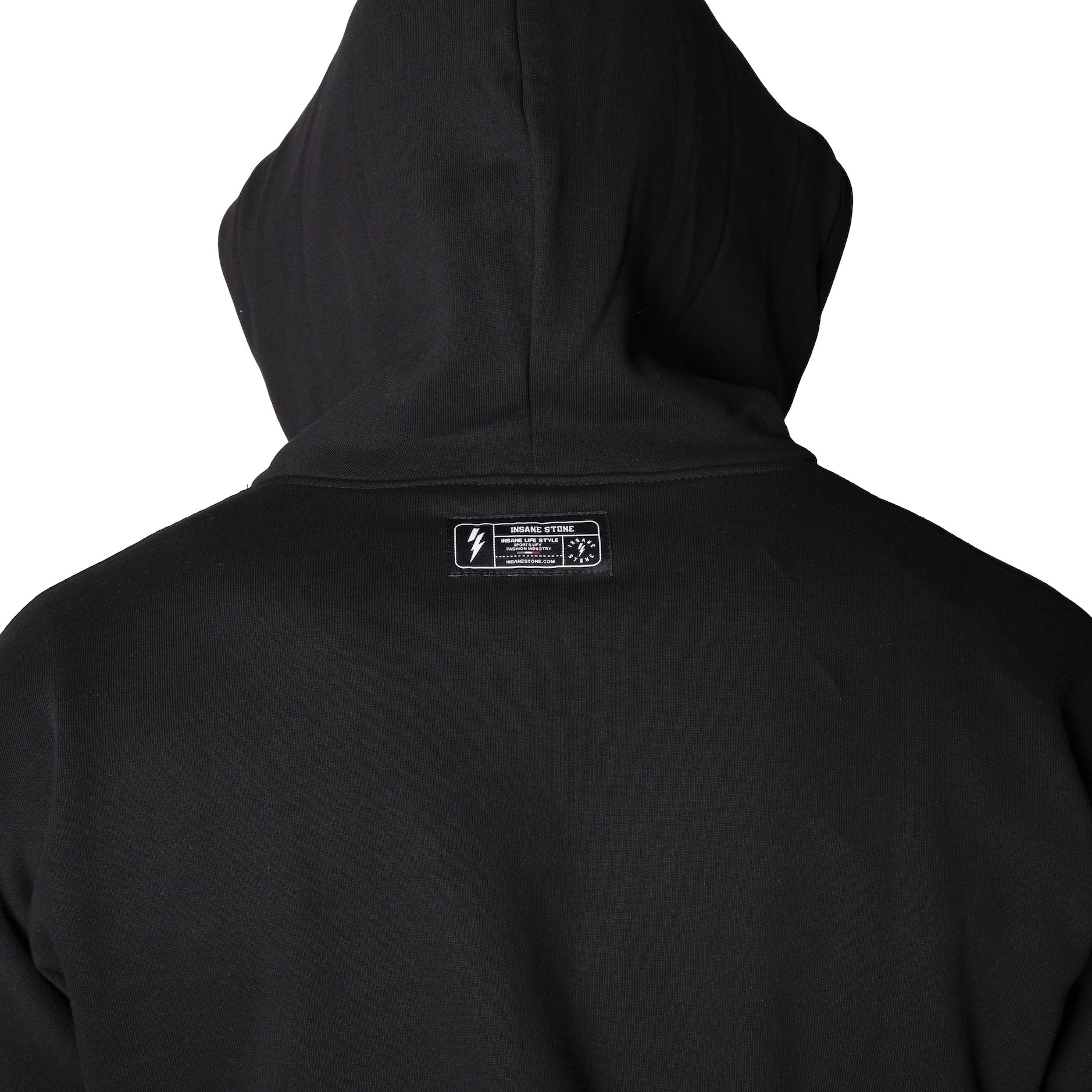 Tribal Strength Zip Hoodie Black - Image 9