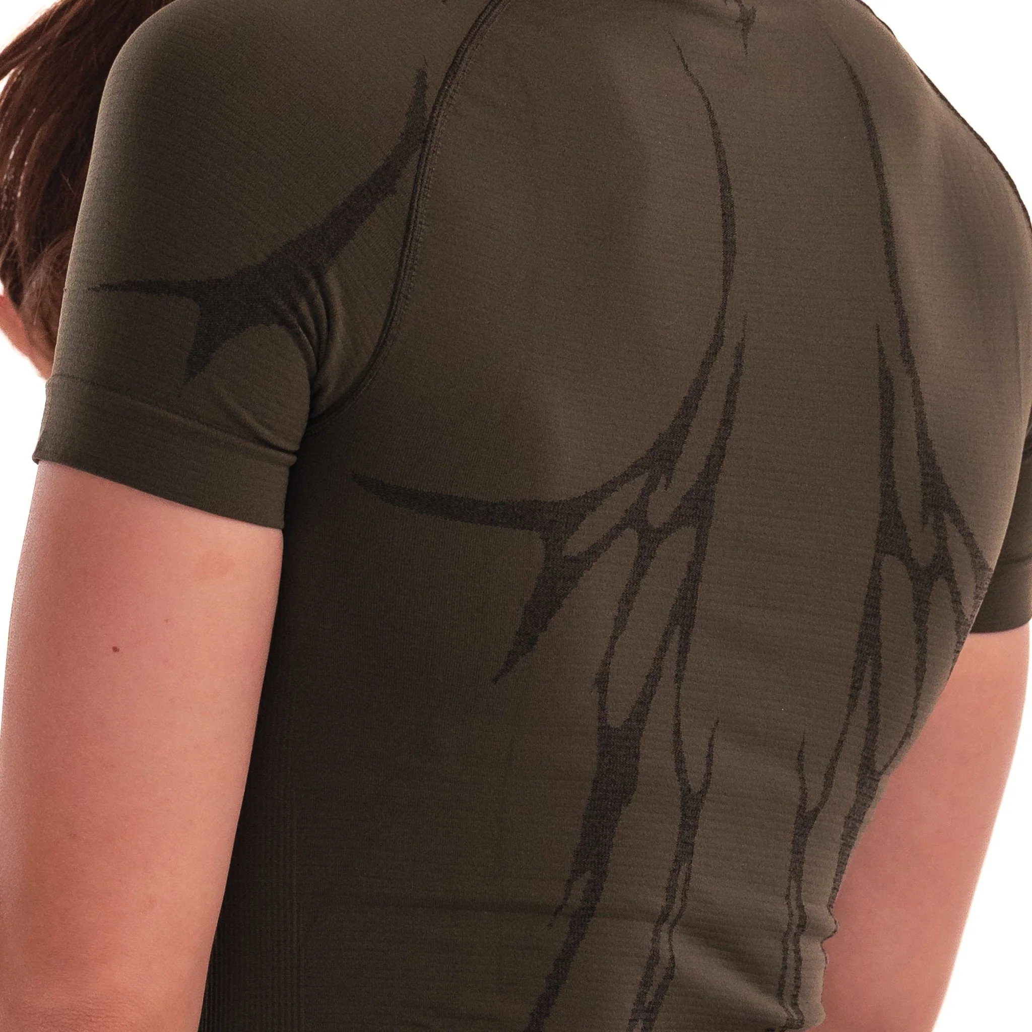 Woman Compression Knight Carbon - Military green - Image 6